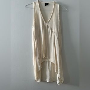 Left of Center cream tunic